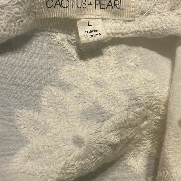 Elegant Cream Lace Women's Tunic - Picture 8 of 9